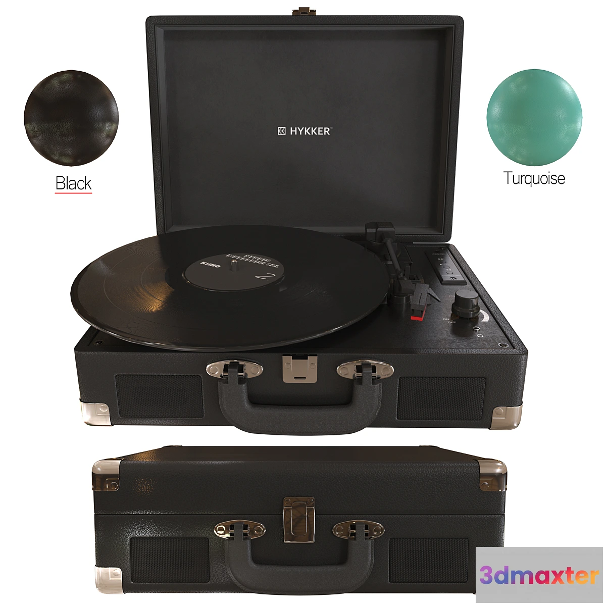 689044 - Vinyl player Hykker_two colors