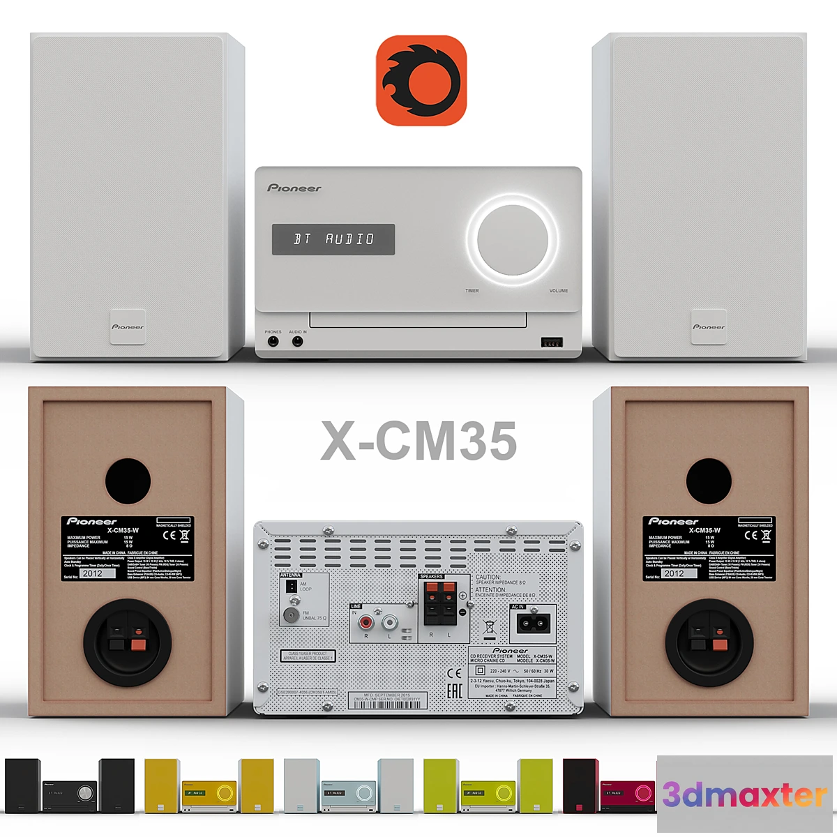 844251 - Pioneer X-CM35 - No.3