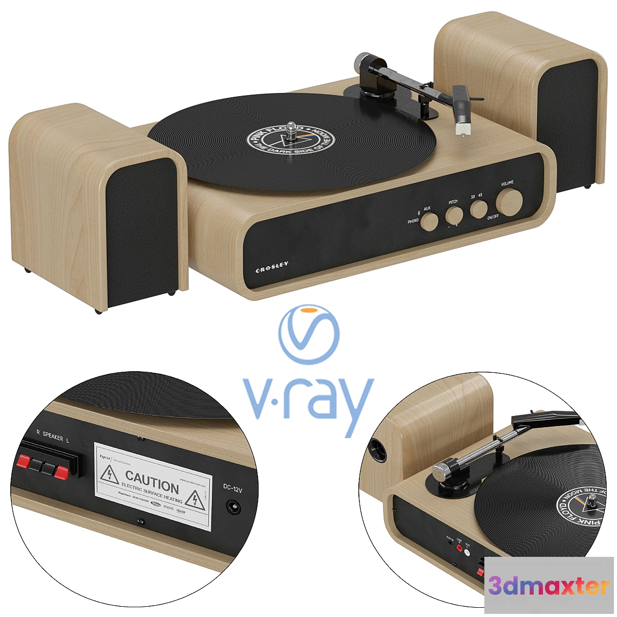 901610 - Crosley GIG Vinyl Player