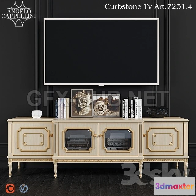 1072268 - Angelo Cappellini TV Stand Art - 205825