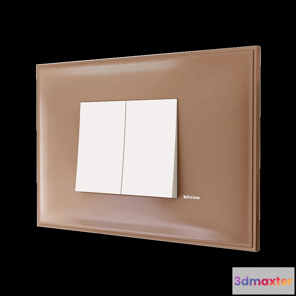 1668156 - Bticino - Classia 2 modules 3D Max