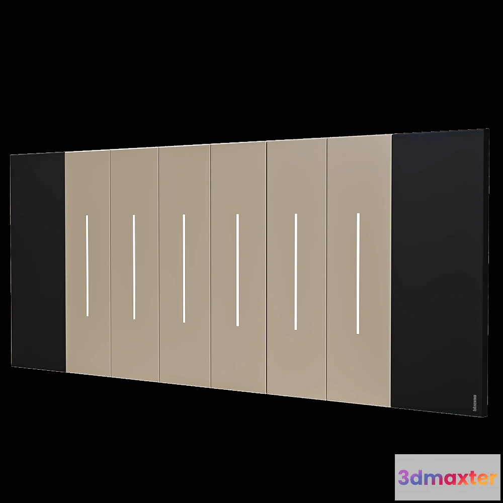 1668168 - Bticino - Living now 6 modules 3D Max