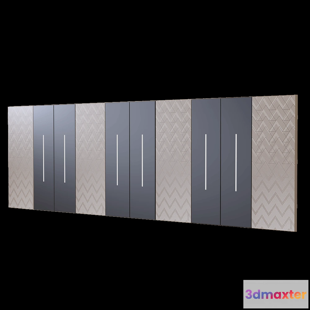 1668170 - Bticino - Living Now 3-2 modules 3D Max