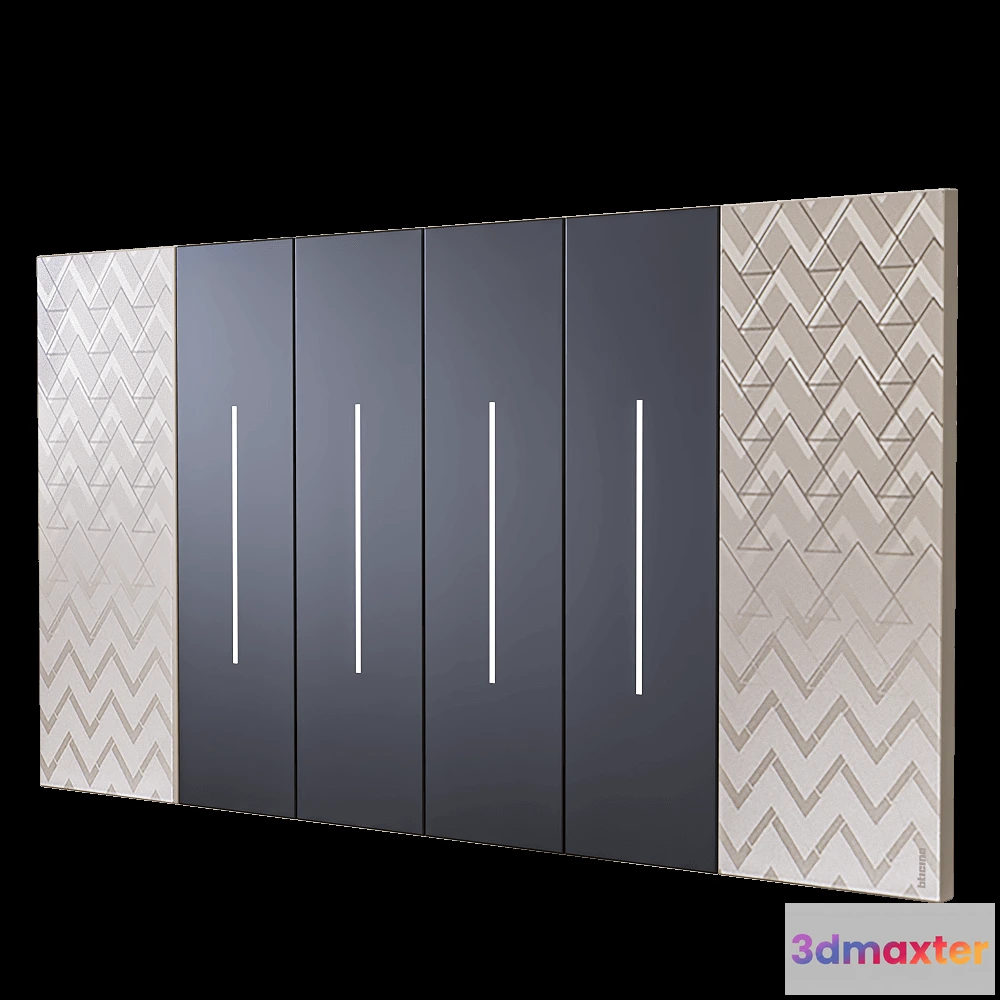 1668174 - Bticino - Living now 4 modules 3D Max