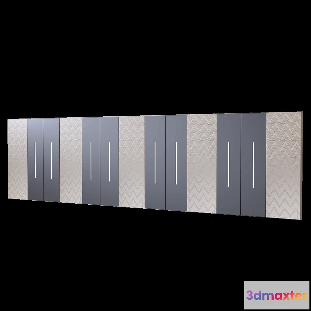 1668176 - Bticino - Living Now 4-2 modules 3D Max