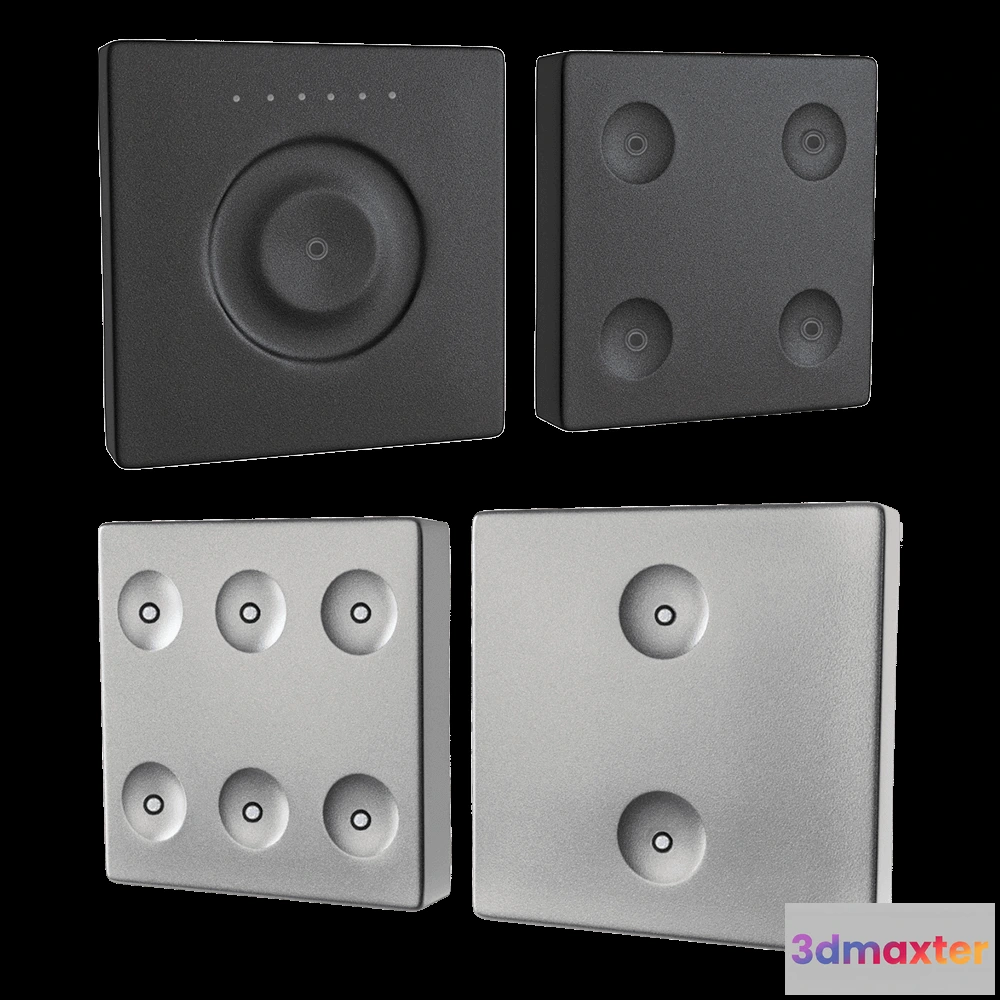 1668240 - Simon  - Unmarked sensor switches 80006 3D Max