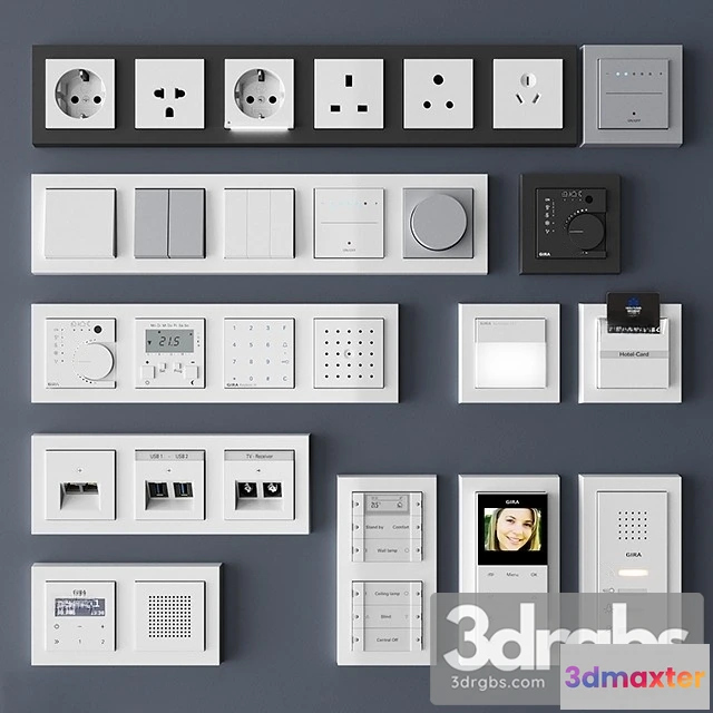 1012030 - Gira E2 E3 Standard 55