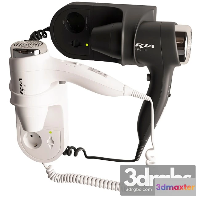 1012040 - Hotel Hair Dryer Aria 1200w