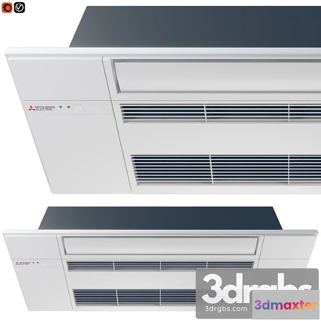 1012072 - Mitsubishi Electric One Way Ceiling Cassette MLZ Series