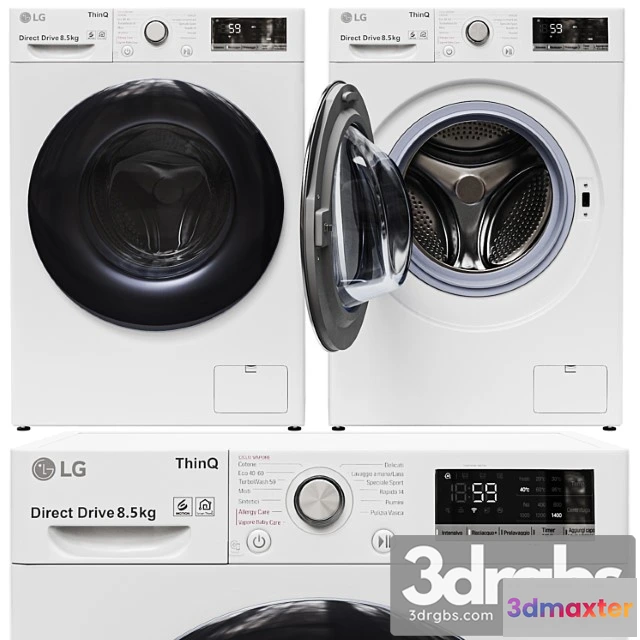 1012138 - Washing machine LG F2V5GS0WT