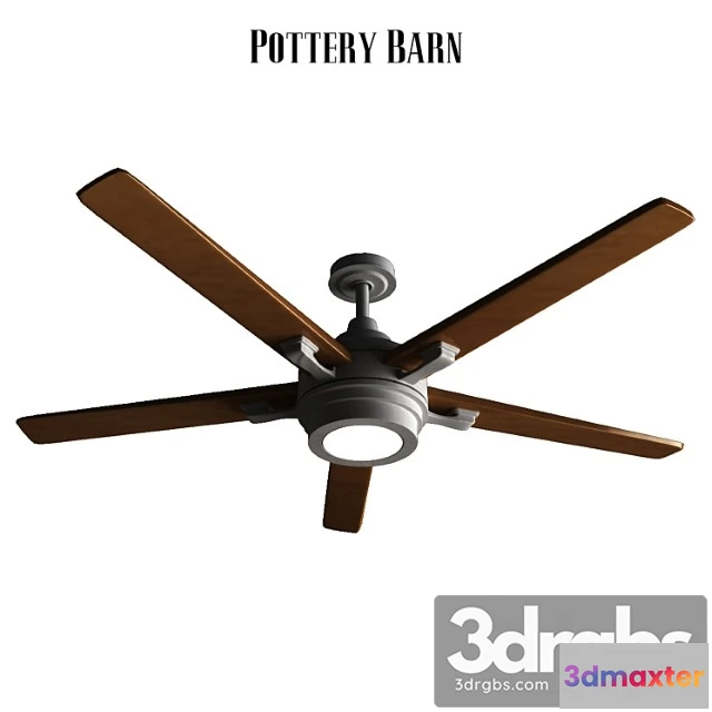 1065214 - Ceiling lamp Pottery barn benito ceiling fan bronze