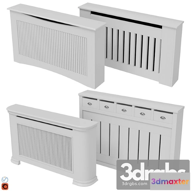 1065234 - Decorative radiator screen set 010