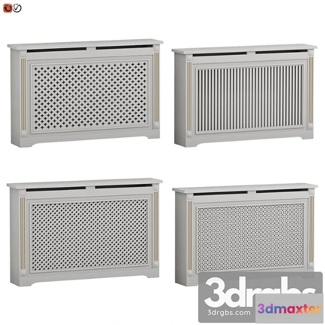 1065238 - Decorative radiator screen set 04