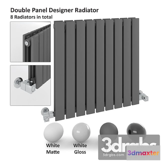 1065244 - Double panel radiator - milano alpha radiator