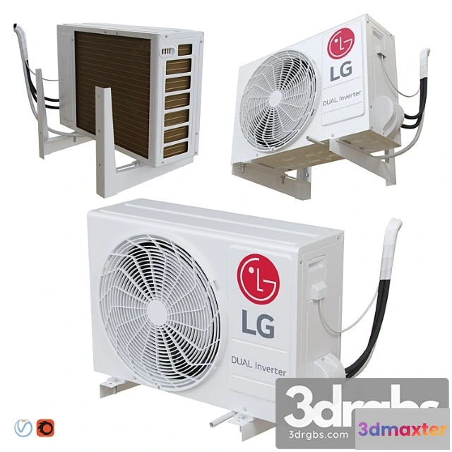 1065332 - Lg - p12sp (external air conditioning unit)
