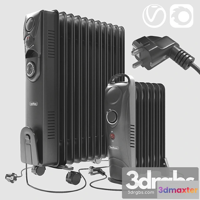 1065538 - Vonhaus portable radiators