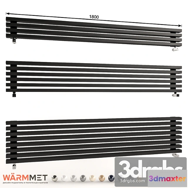 1065546 - Warmmet luxe 60 h design radiator