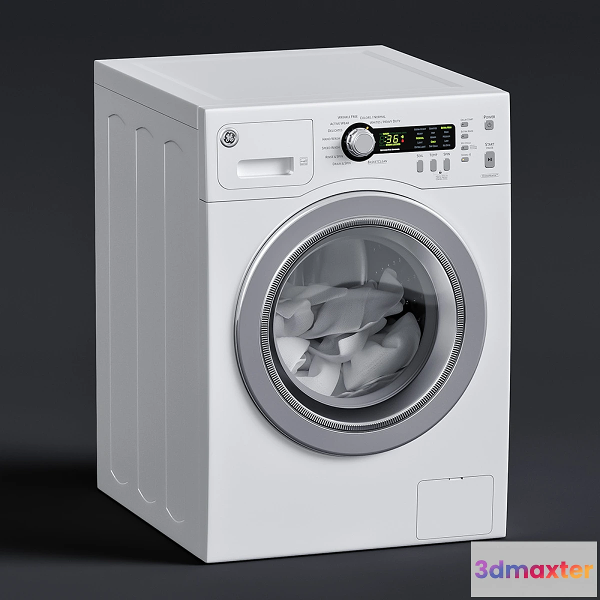 1284942 - Washer GE 2.2 DOE CU. FT 3D Max