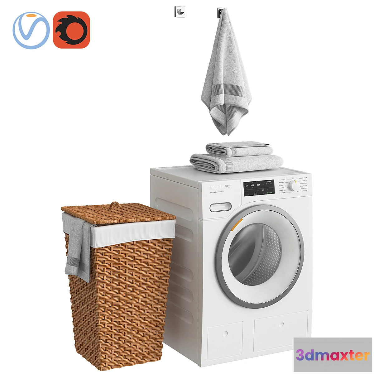 1298280 - Bathroom Set Part 3 3D Max