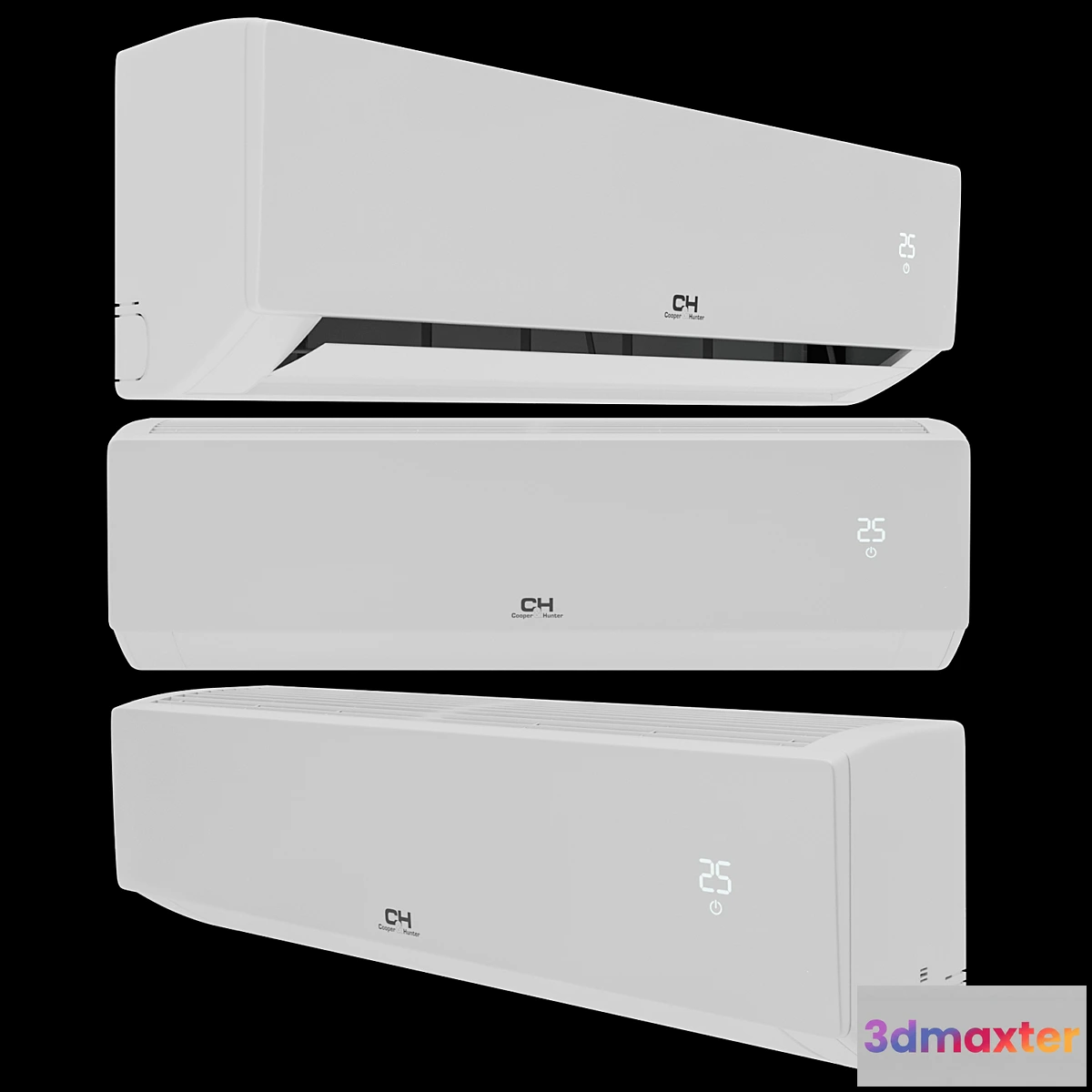 1304050 - Air Conditioner COOPER HUNTER CH-S18FTXLA 3D Max