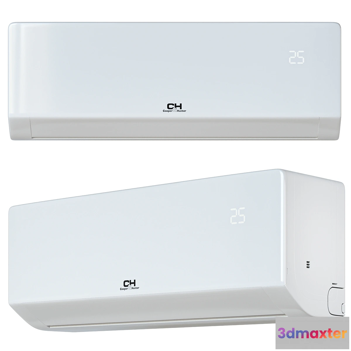 1306205 - Conditioner Cooper & Hunter Prima Plus CH-S09XN7 3D Max