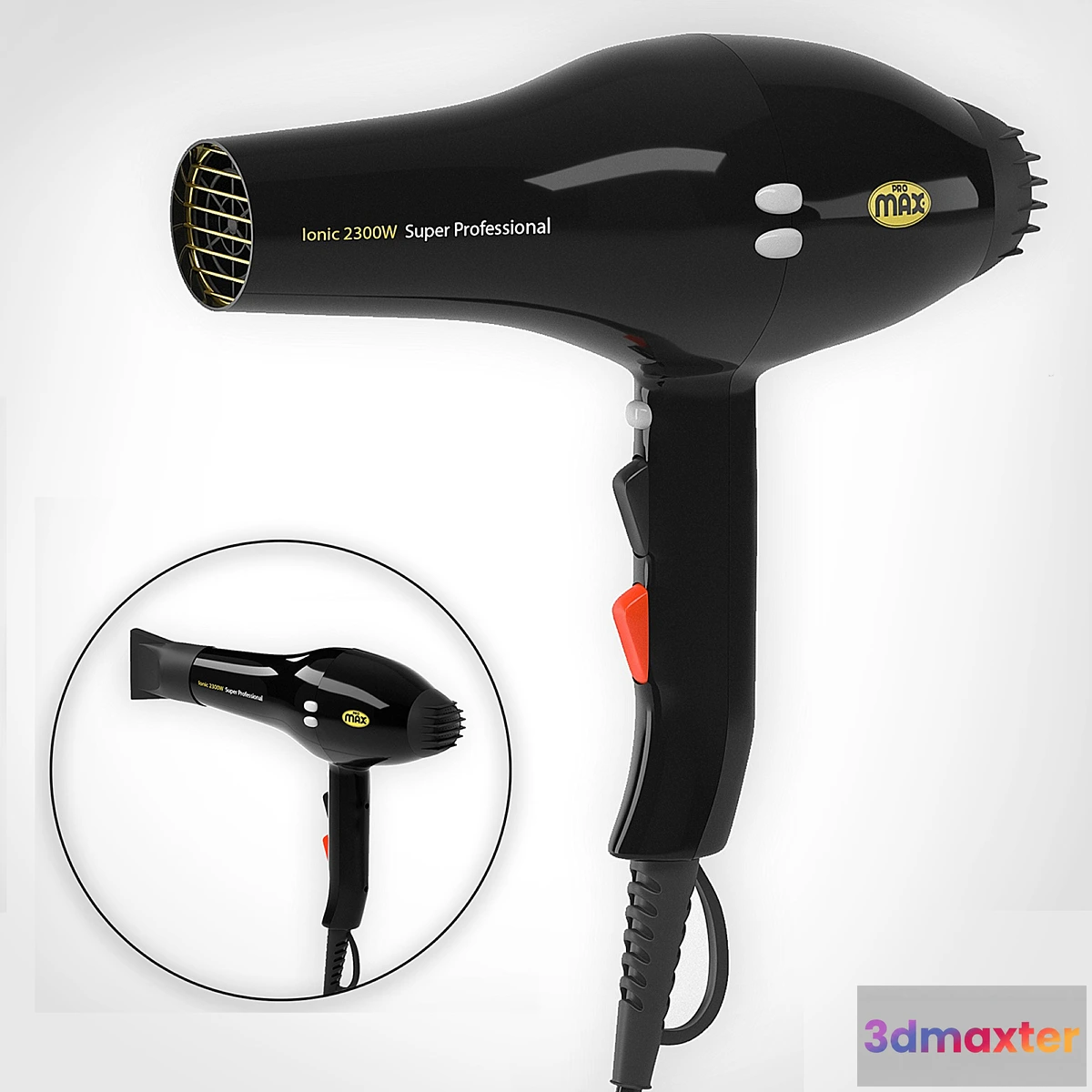 1314039 - Promax Hair Dryer 3D Max