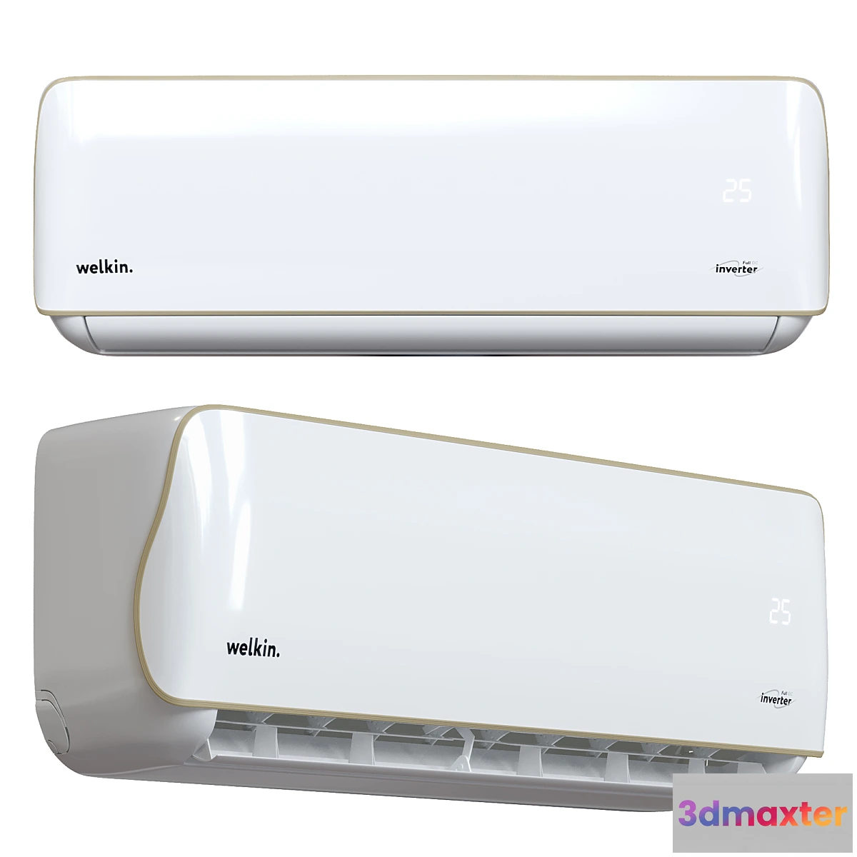 1331211 - Air conditioner Welkin Novus Full DC Inverter. 3D Max