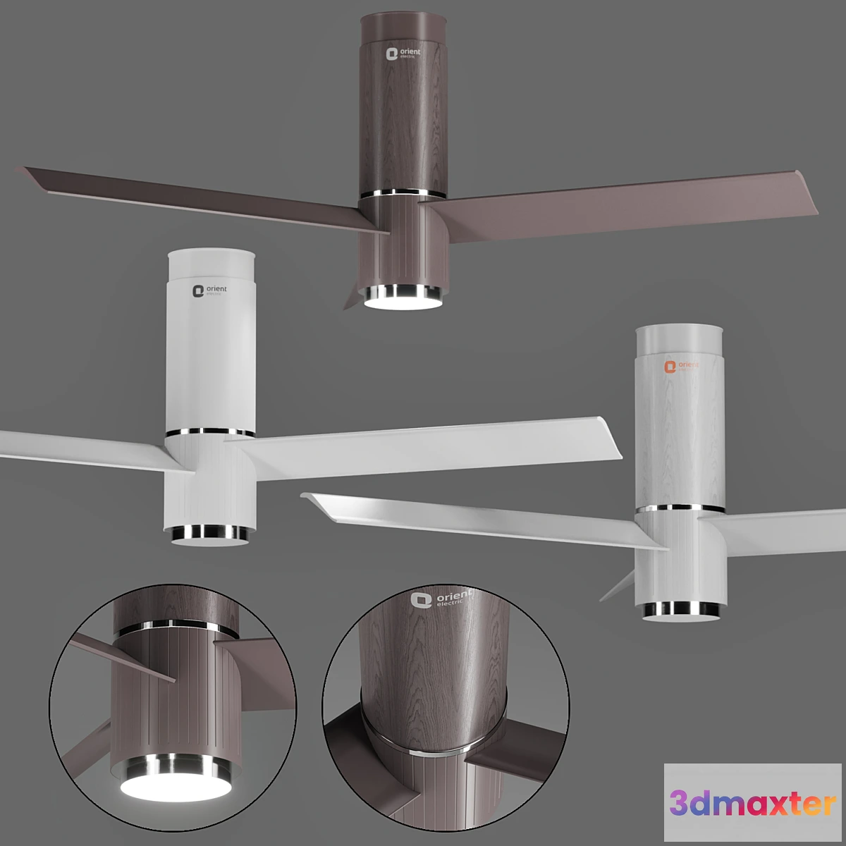 1339200 - Aeroslim Fan by Orient Electric 3D Max