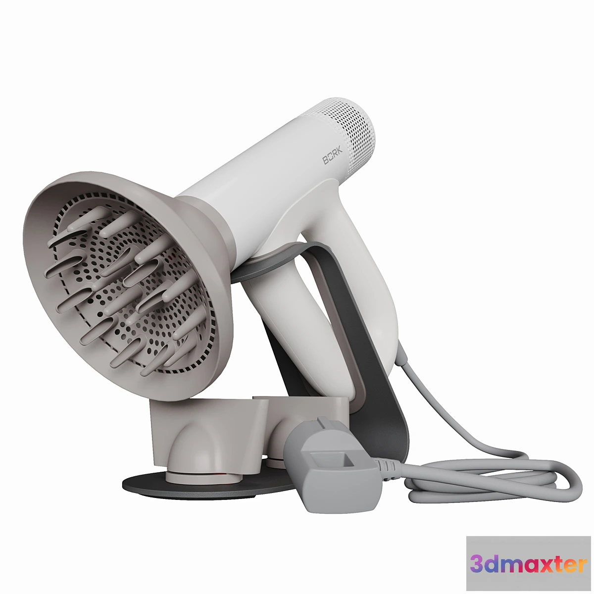 1425786 - Hair dryer with stand BORK D711 3D Max