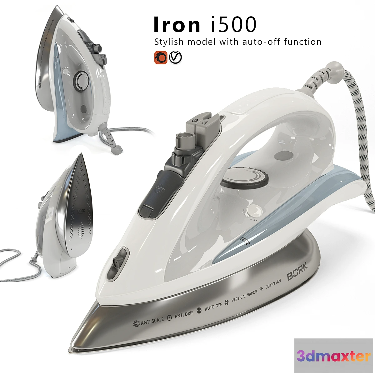1453600 - BORK i500 iron 3D Max
