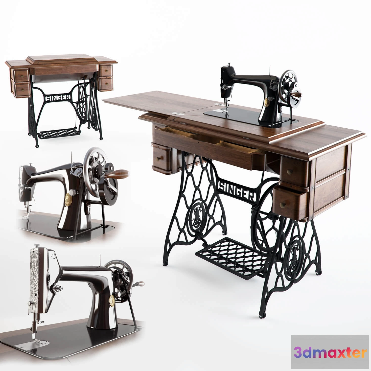 1667696 - technology - Sewing machine 3D Max