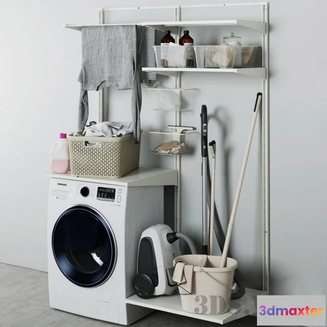 1667702 - technology - Laundry 3D Max