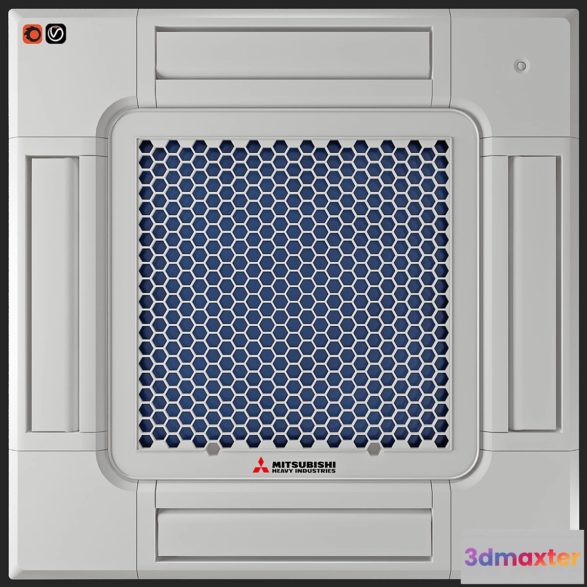 574410 - AIR CONDITIONER CASSETTE MITSUBISHI HEAVY FDTC-VH