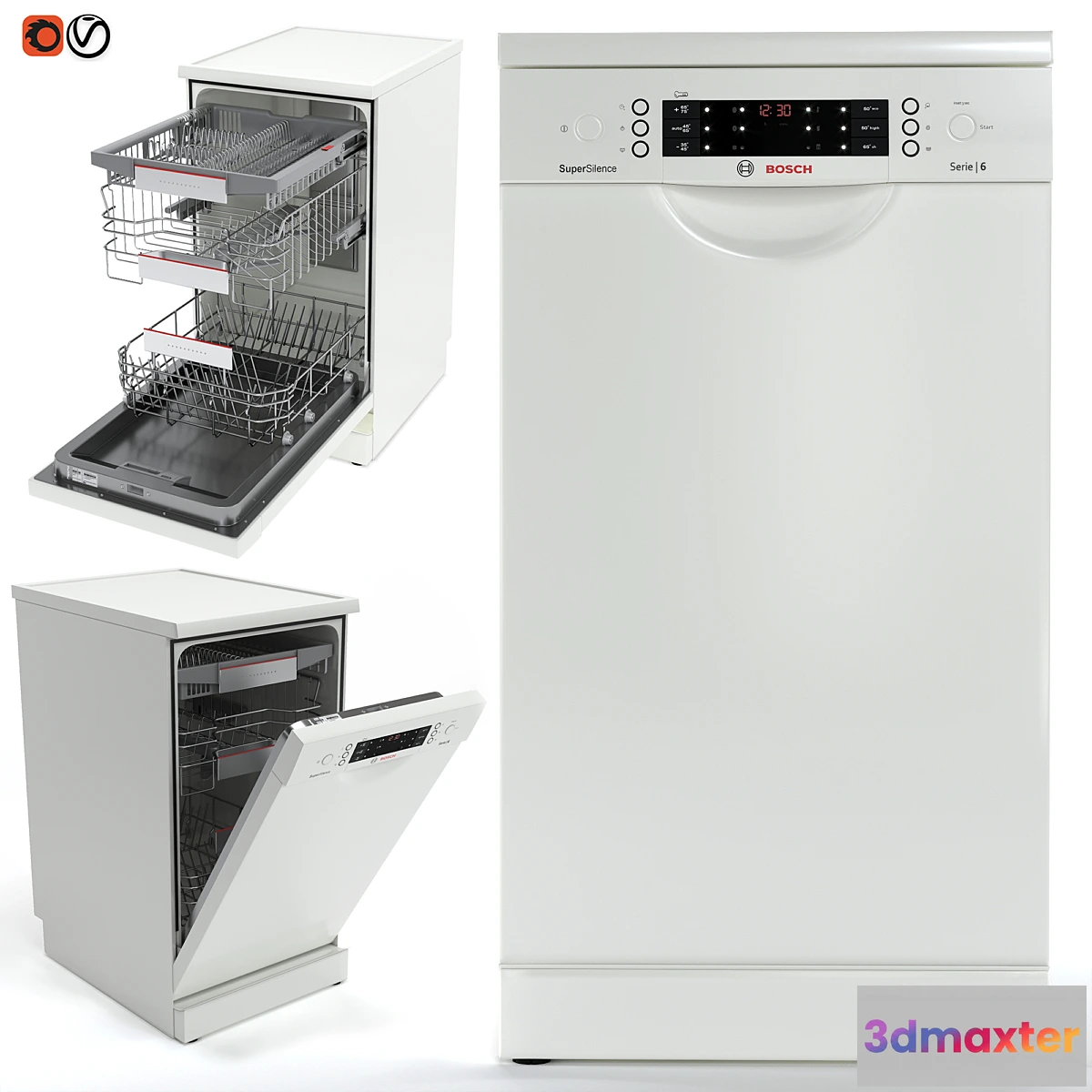 574560 - Dishwasher Bosch SuperSilence SPS66TW11R