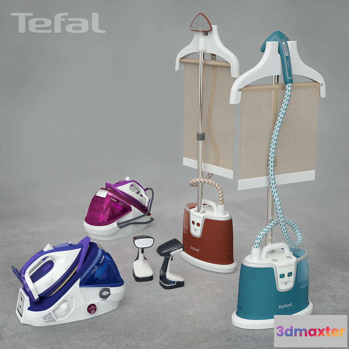 667187 - Tefal set Steamer steam generator