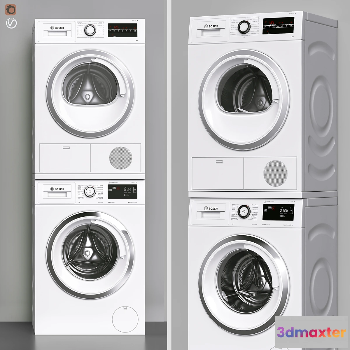 773389 - BOSCH washing machine and dryer