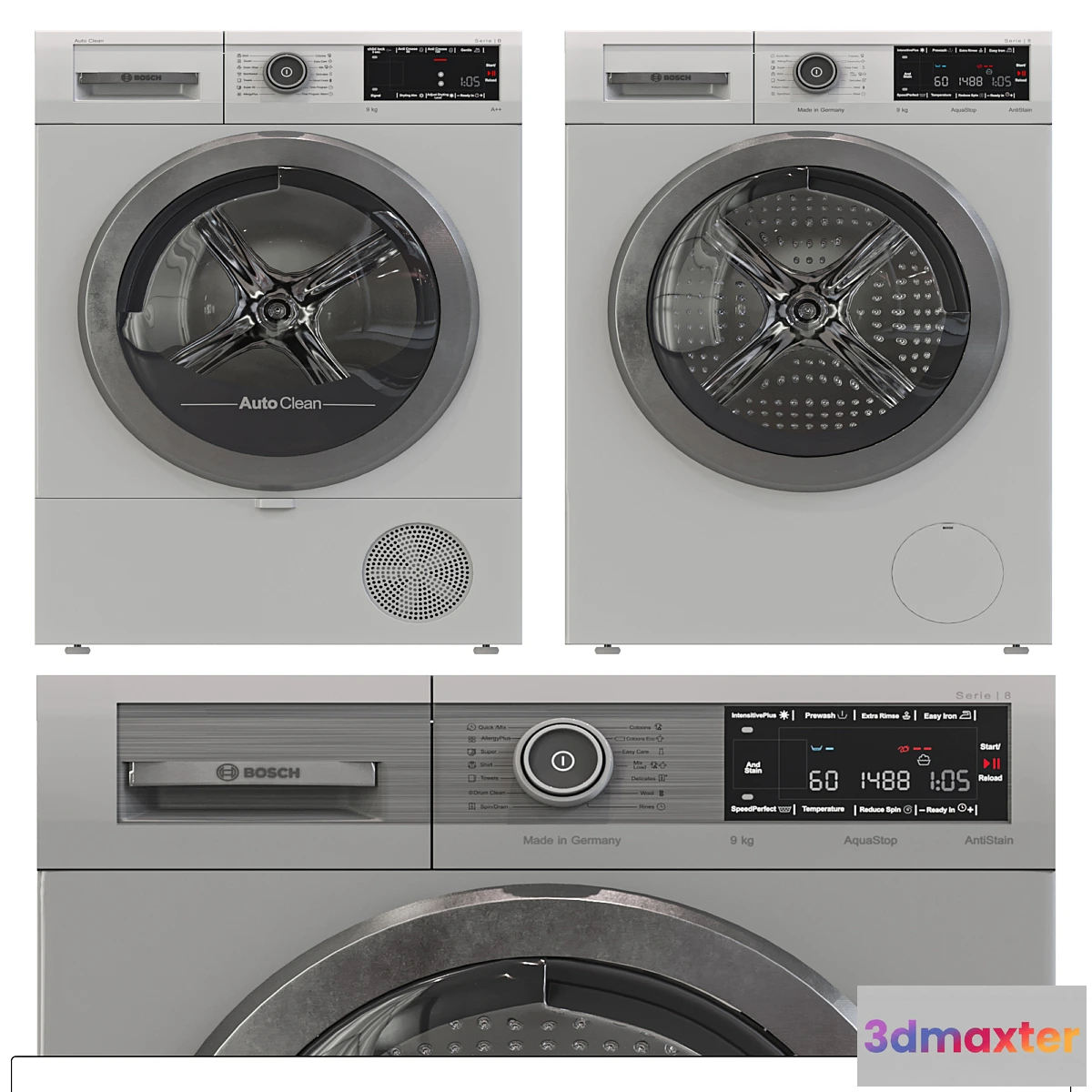 773409 - Bosch washing machine & Dryer