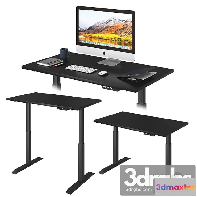 1012418 - Black Lift Desk