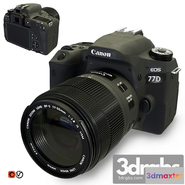 1012484 - Fotoapparat Zerkalnyi Canon Eos 77d