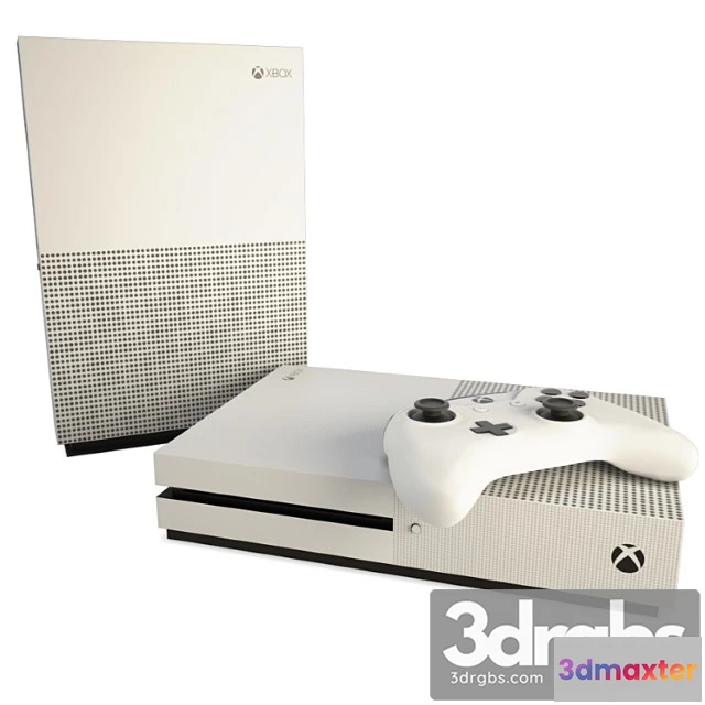 1066156 - Game console and joystick xbox slim