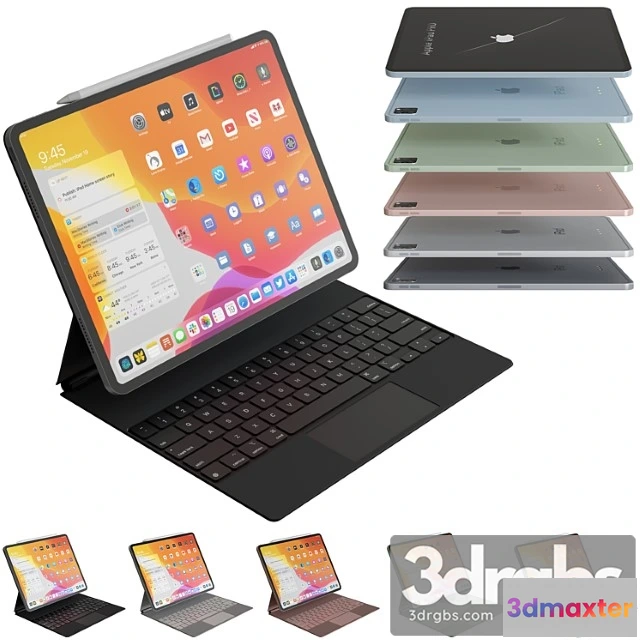 1066192 - Ipad Pro 2021 with key all colors