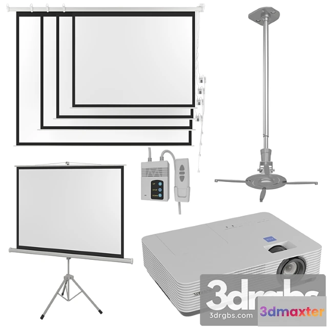 1066252 - Projector sony vpl dx221 with screen set