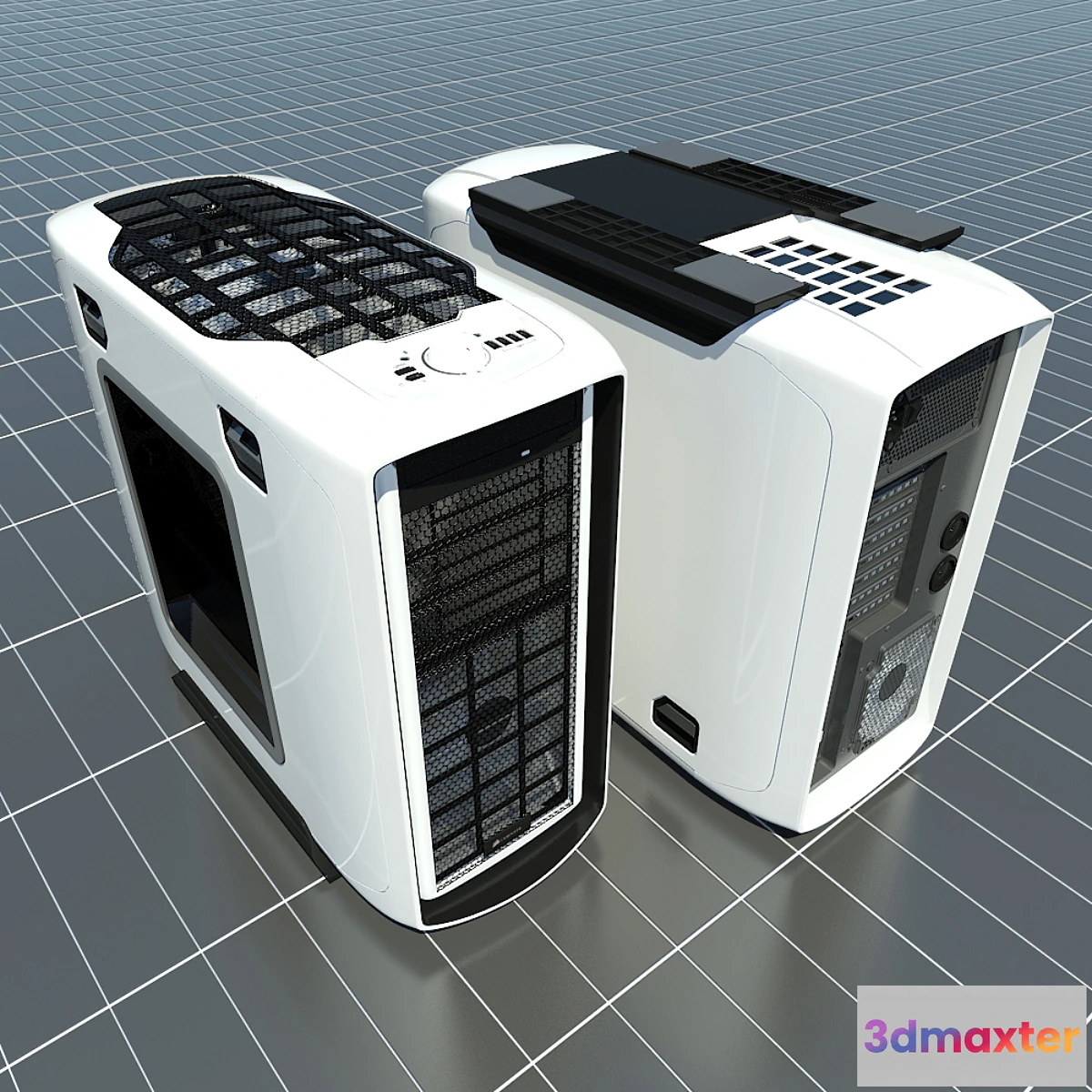 1273540 - Corsair 600T Graphite White 3D Max