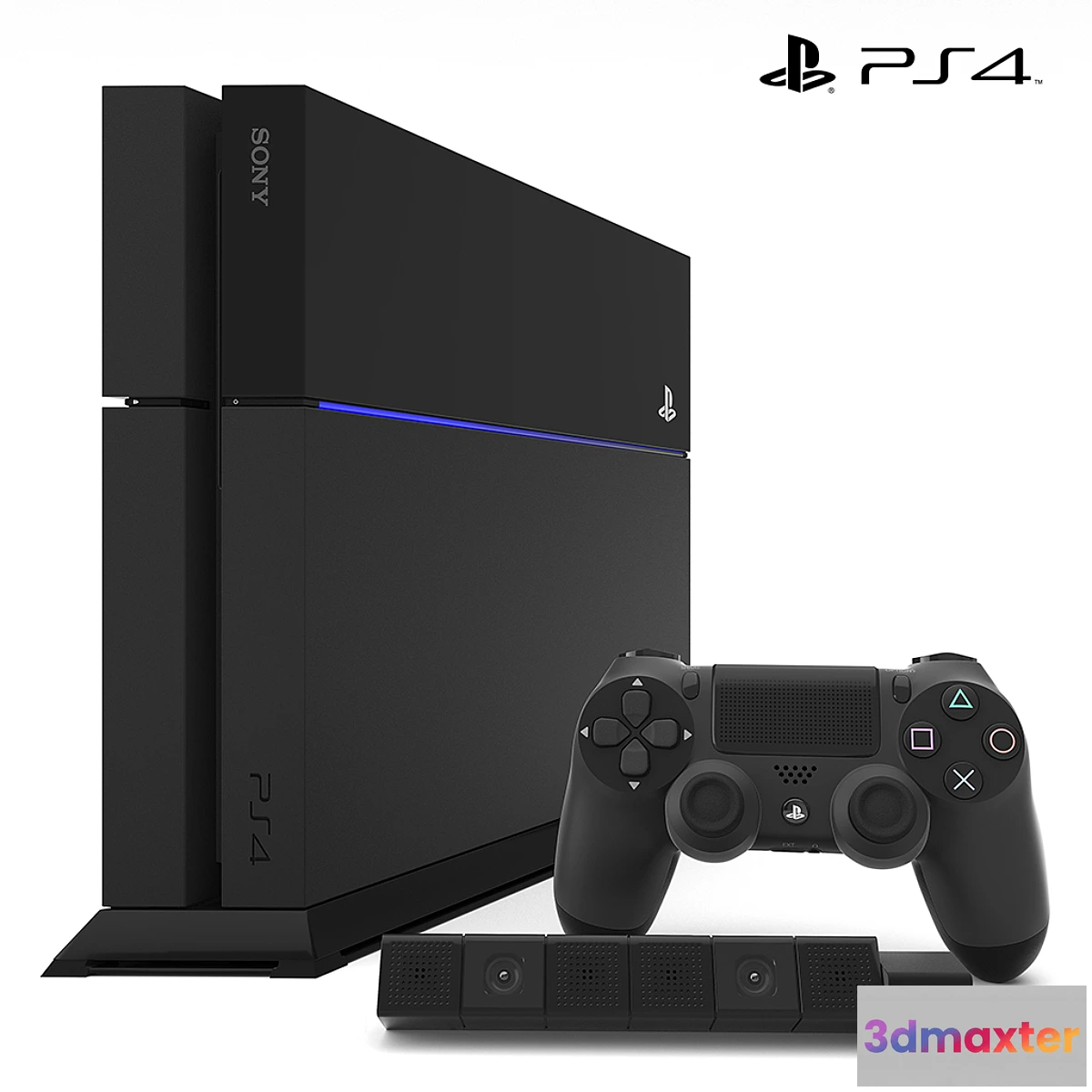 1279034 - SONY PlayStation 4 3D Max