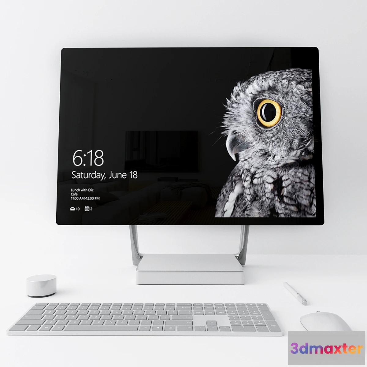 1287158 - microsoft surface studio 3D Max