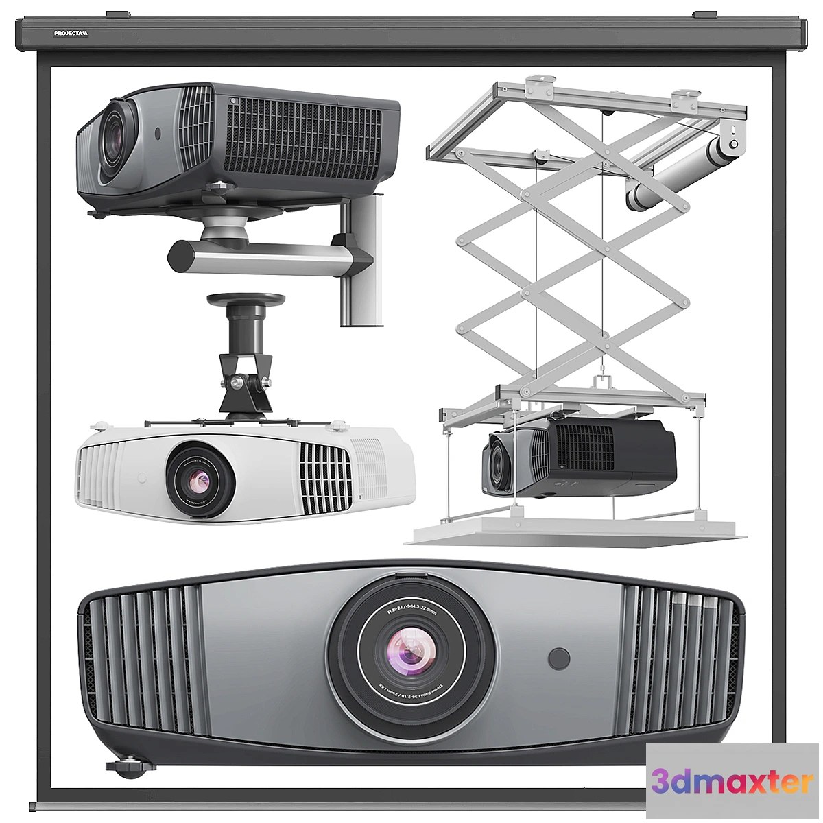 1298387 - Benq W5700 Projector 3D Max