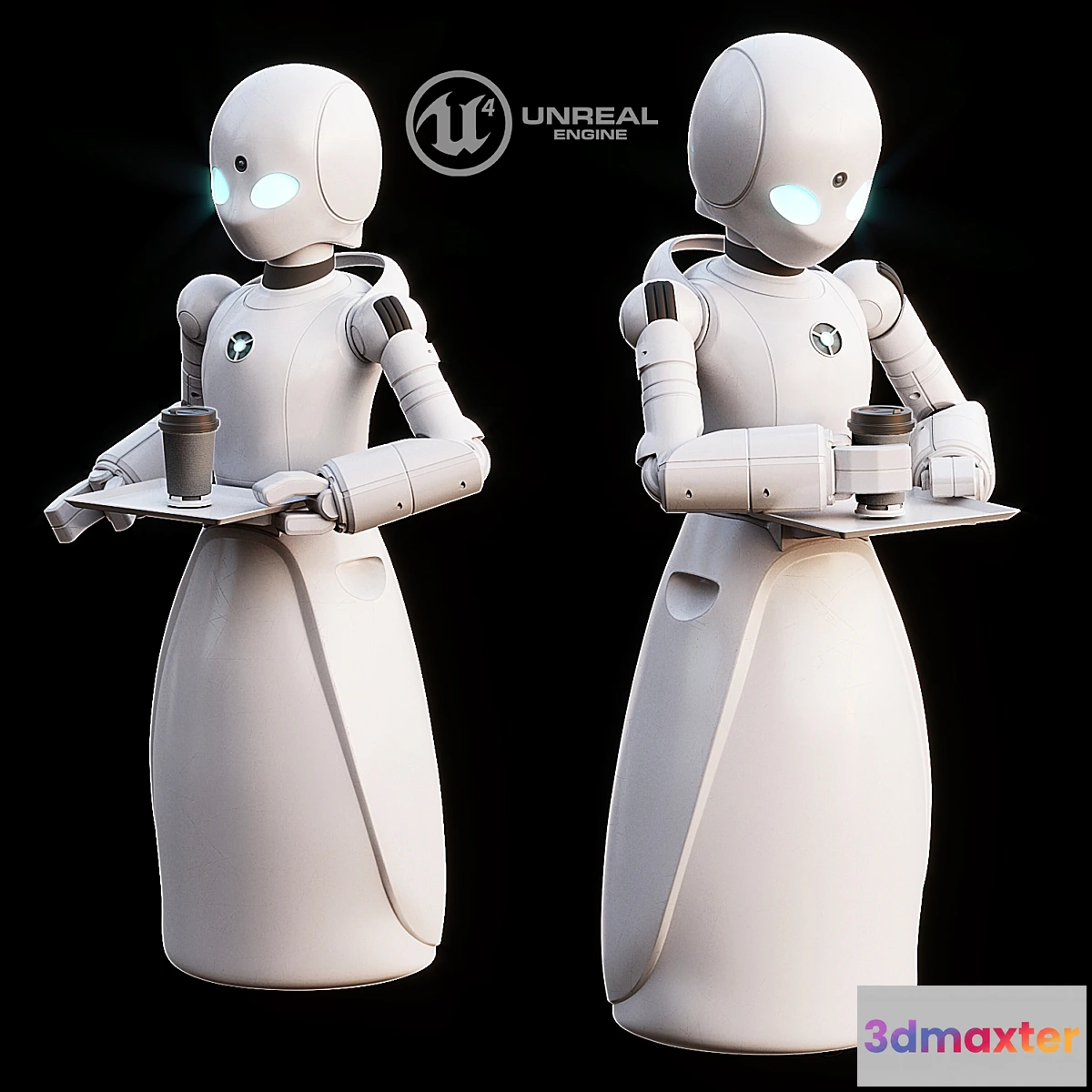 1299672 - AVE Orihime-d animated PBR (+ UNREAL ENGINE) 3D Max