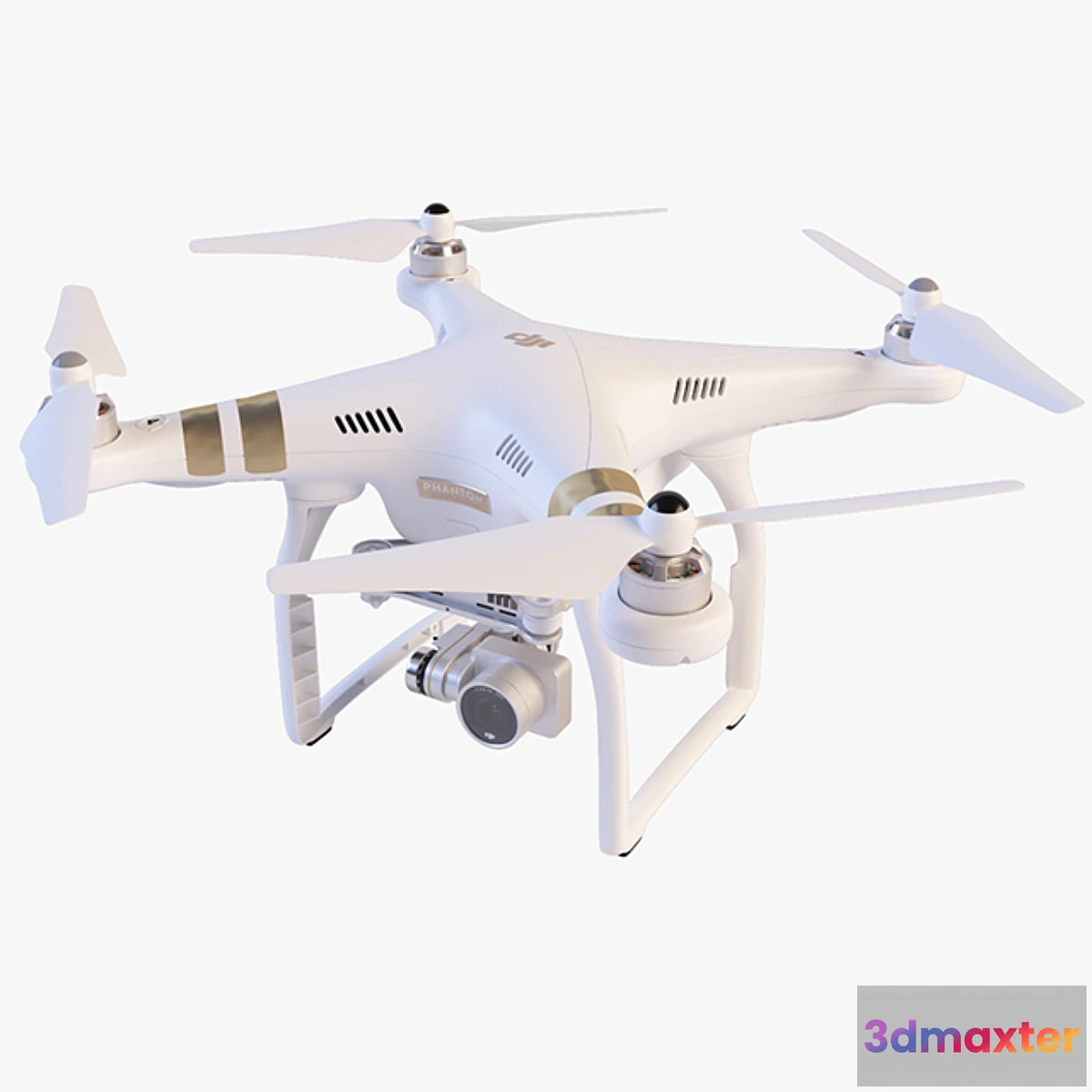 1301960 - Quadrocopter DJI Phantom 3 Professional 3D Max