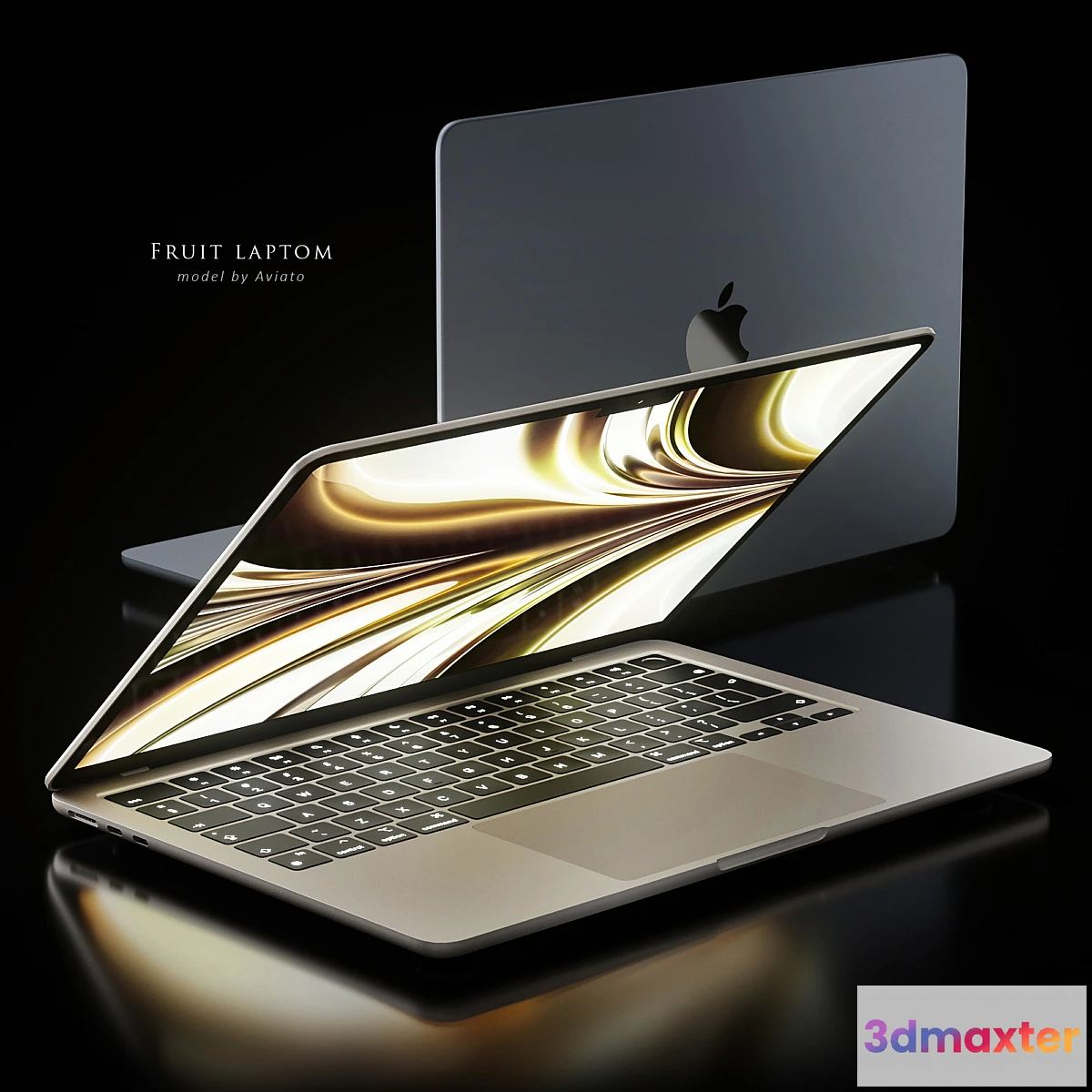1306012 - Apple MacBook Air 2022 3D Max