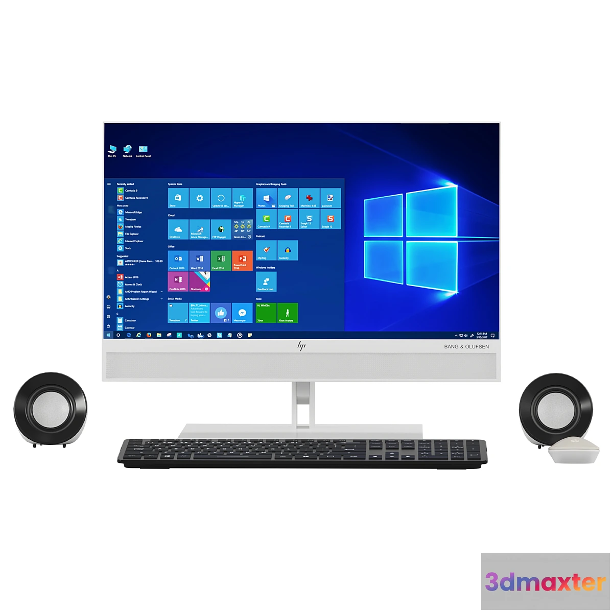 1314264 - Monoblock HP EliteOne 800 G6 - No.2 3D Max